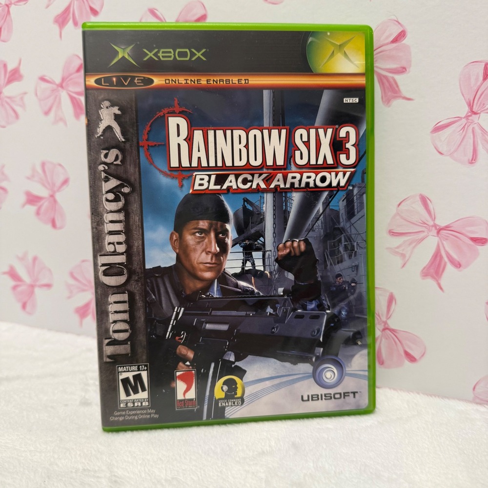 Tom Clancys Rainbow Six 3 Black Arrow Xbox Game Disc
